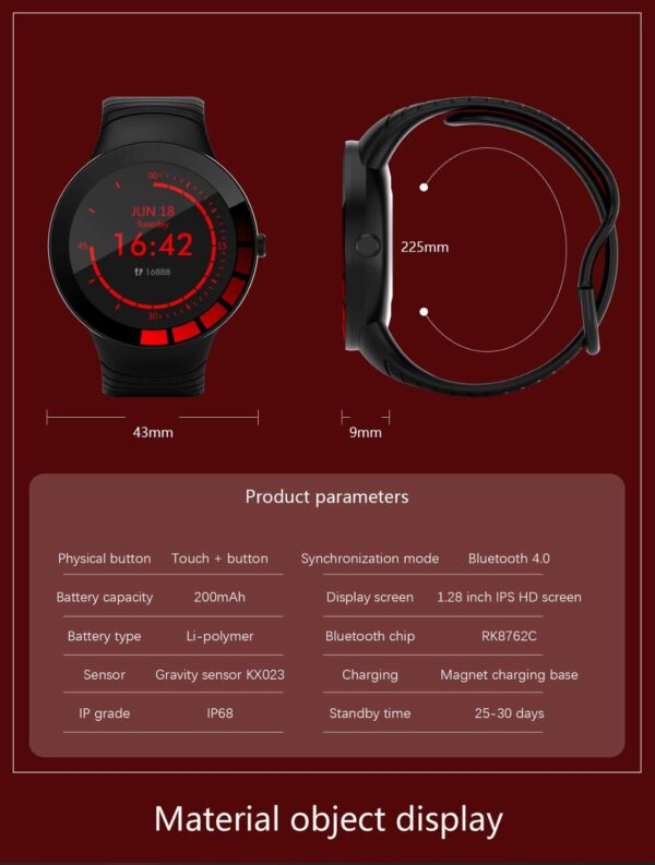 Danio Men's Sport Smartwatch 5