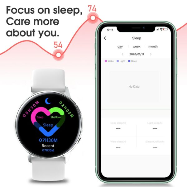 SCOMAS New Arrival Smart Watch Luxury 1.2“ AMOLED ECG Heart Rate Monitor IP68 Waterproof Top Chipset Smartwatch For iOS Android 5