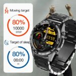 2021 New Smart Watch Men Heart Rate Blood Pressure Smart Clock Exercise Fitness Tracker Dial Call Smartwatch For Android Ios 4