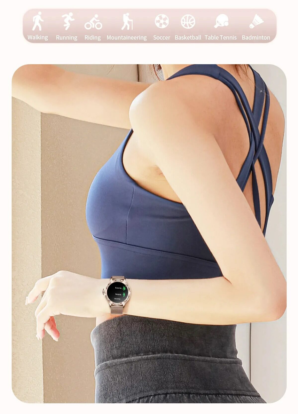 Sport activity tracking with Vivella